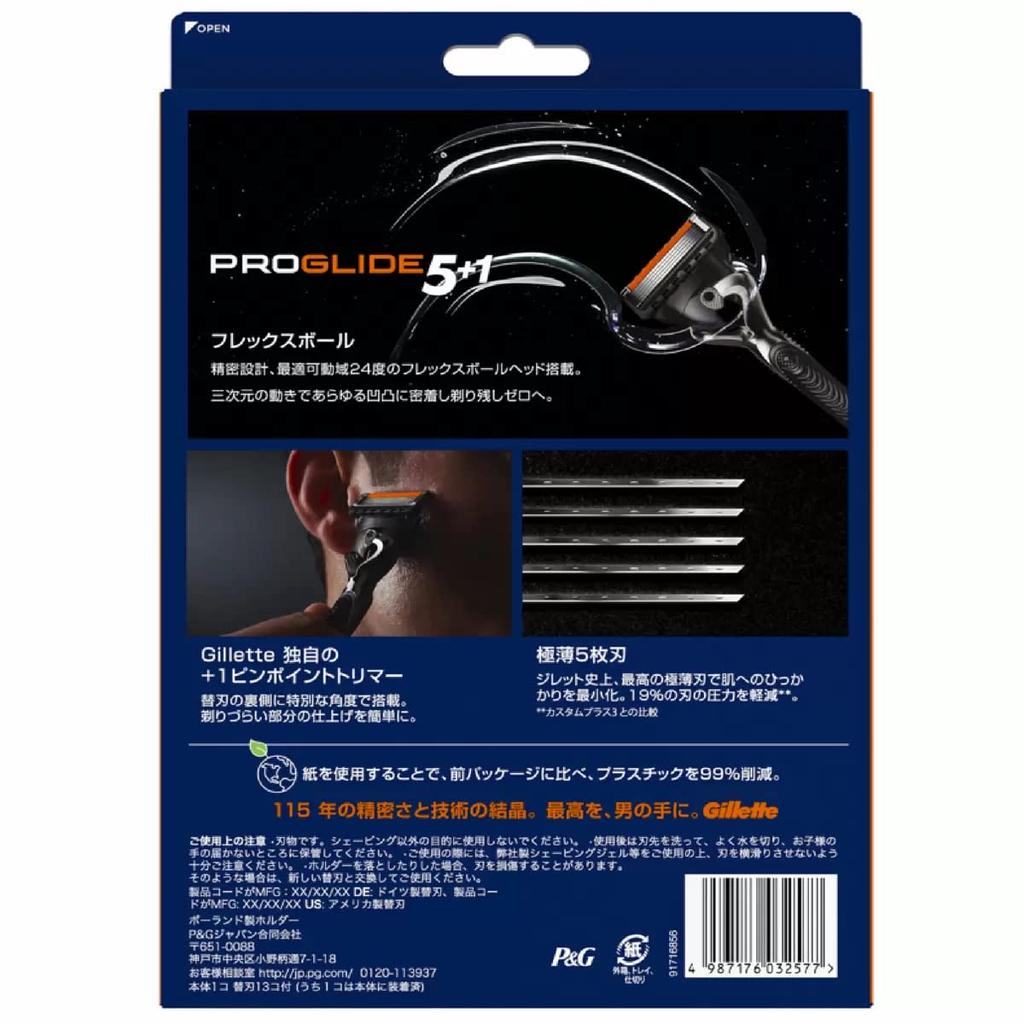 SPICE SHOP Gillette ProGlide Manual Replacement Blades Shaving Razor for Men (13 Included)