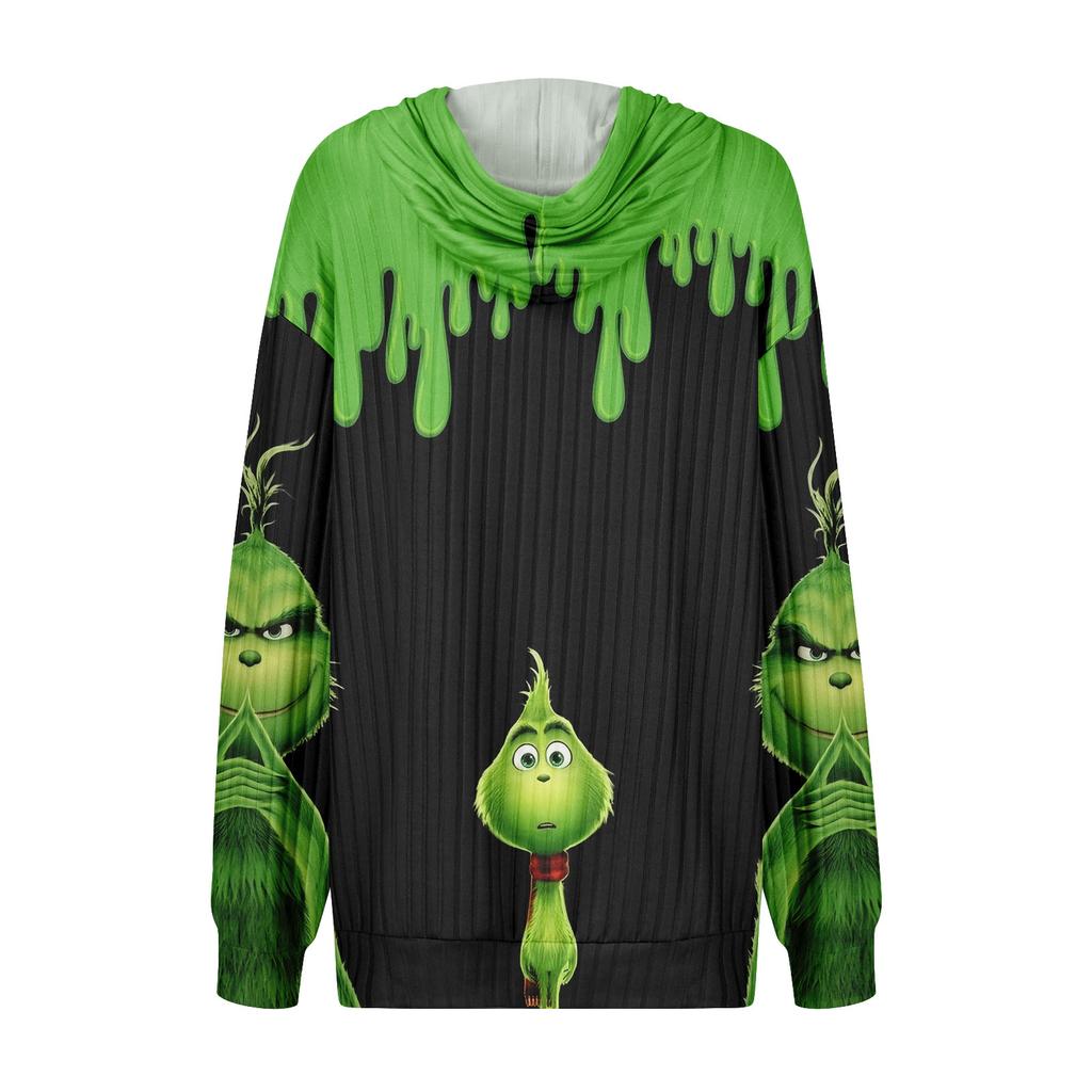 Mikiny pro ženy Trendy topy Ležérní Podzimní Móda Mikina s dlouhým rukávem S kapsami Svetr Lehký