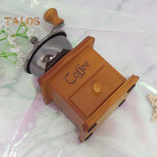 Spice Grinder Wide Application Anti-wear Detachable Unique Drawer Type Anti-cracking Coffee Mill for Gifts