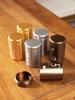 Aluminum Alloy Travel Portable Tea Can Portable Mini Sealed Empty Can Japanese Metal Car Storage Can