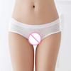 Spodní prádlo Bowknot prodyšné bavlněné krajkové okouzlující kalhotky na líbánky