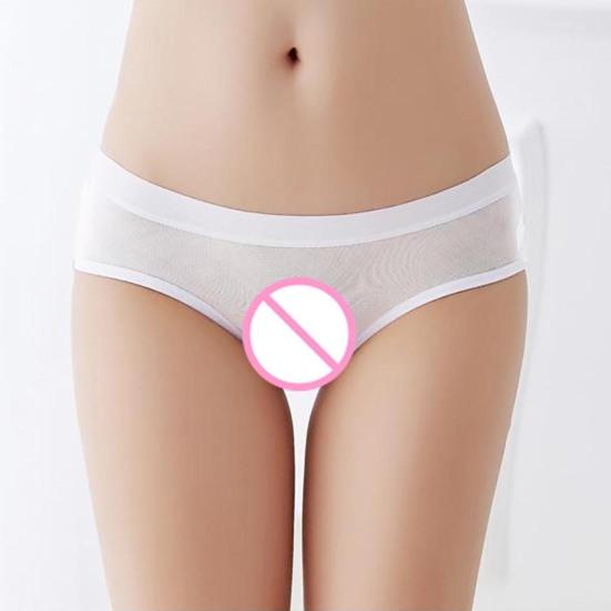 Spodní prádlo Bowknot prodyšné bavlněné krajkové okouzlující kalhotky na líbánky