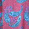 CHAPS RALPH LAUREN 80s Vintage Paisley Pattern Short Sleeve Ringer Polo Shirt Men's Used