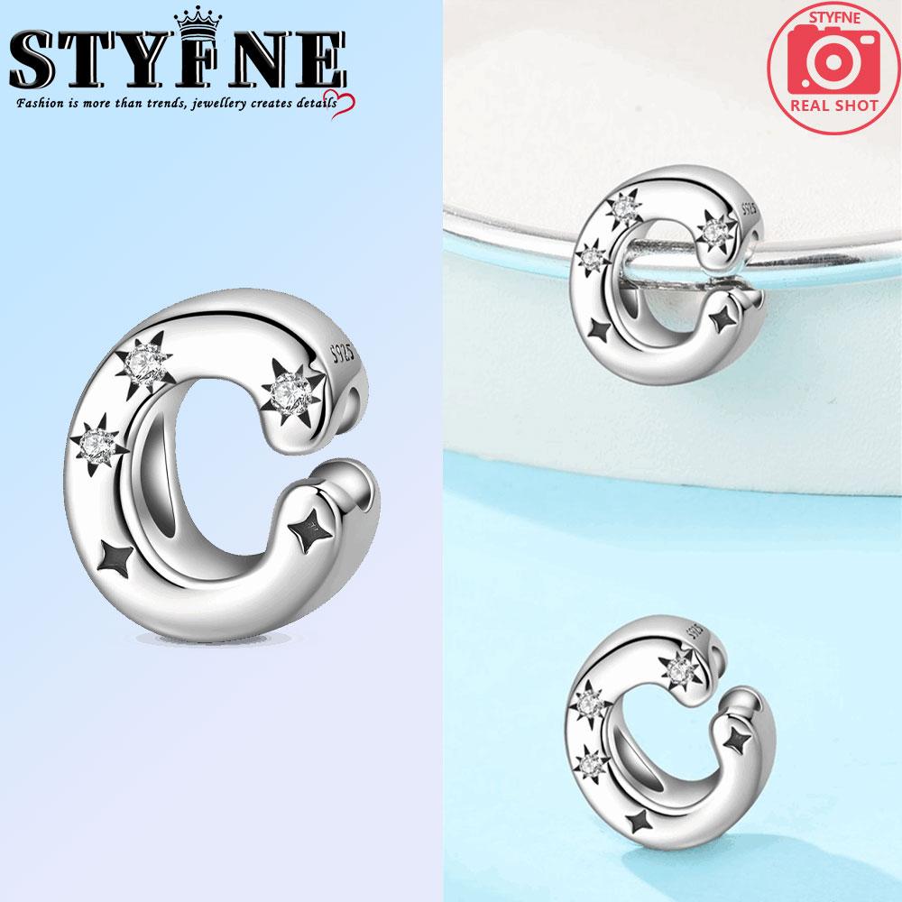 Copper Twenty-Six Letters From A-Z Rose Series Charms Beads Pendant For Original Bracelet Woman Girl Jewelry