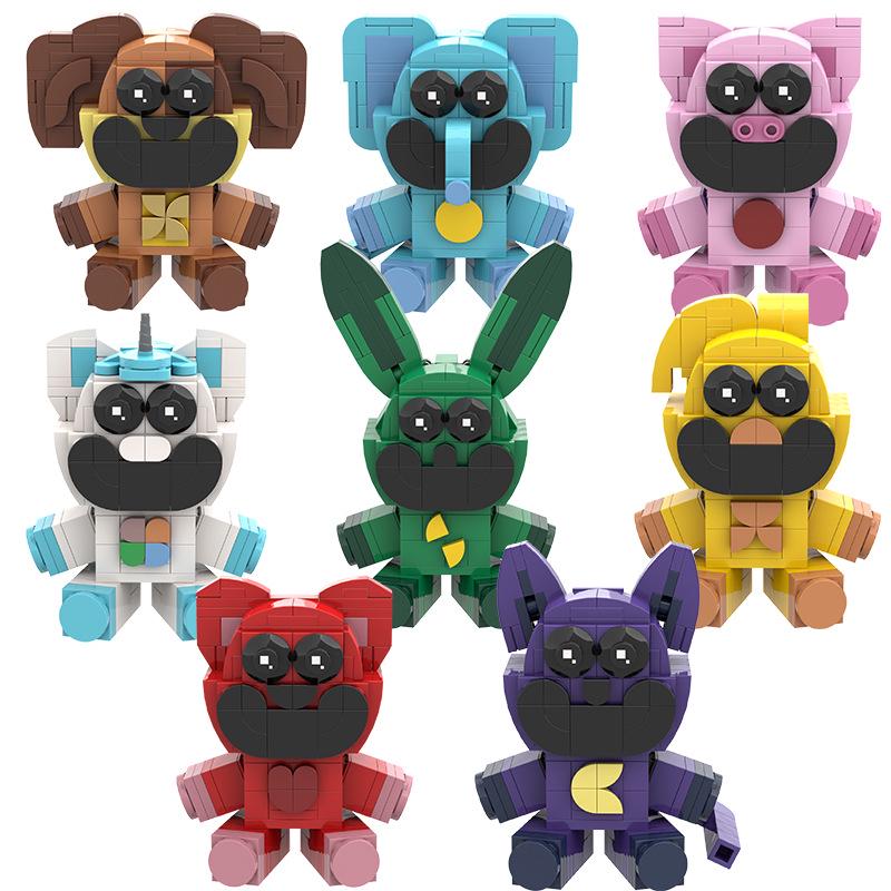 

Poppy3 Smiling Critters: Sleepy Cat Building Blocks