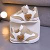 2026 Unisex Children's White Soft Sole Running Shoes - Spring & Autumn Casual Sneakers for Medium and Large Kids