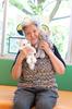 Trend Master Plush Toy Petting Series Petting Cat STD2 Russian Blue