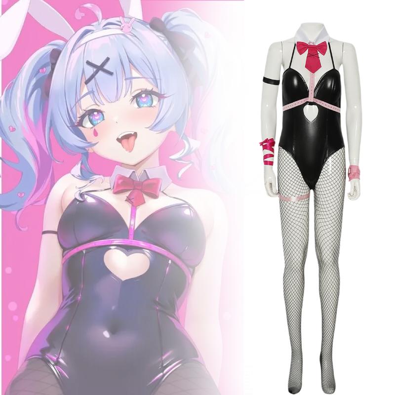 Bunny Sexy Adult Halloween Costume Rabbit Fancy Swimsuit Cosplay Easter Party