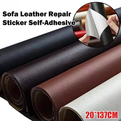 Selbstklebende Lederreparaturaufkleber, Sofaloch-Fix-Patch, PU-Kunstleder, Tisch, Stuhl, Sitz, Möbel, Tasche, Schuhreparatur-Werkzeug