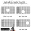 Silicone Sink Protector Heat-Resistant Anti-Slip Portable Reusable Practical Sink Protector Mat for Kitchen Sink Countertop
