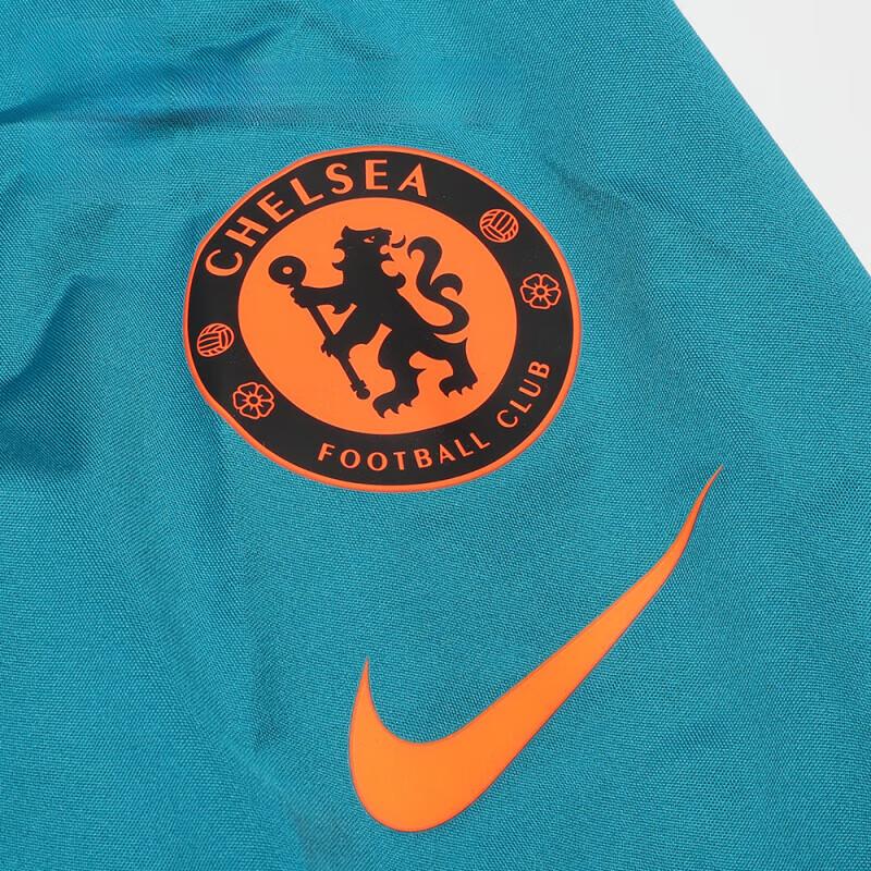 Nike Logo Print Crew Neck Long Sleeve T-Shirt Men Tops Blue DJ9914-472