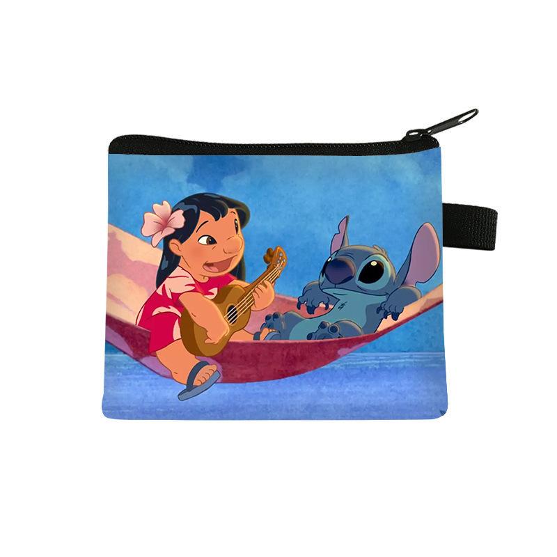 Stitch Coin Purse Children's Cute Large Capacity Key Card Holder