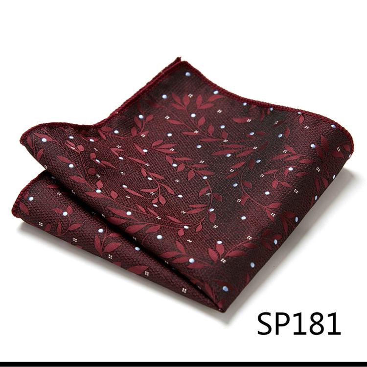 Guangzhou 1200-Pin High-Density Men'S Elegant Retro Business Suit Jacquard Pocket Towel Square Towel