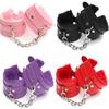 Sex Plush Pu Handcuff Bundle Binding Couple Fun Adult Supplies Sm Game Toy