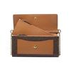 Michael Kors Mk Jet Set Logo Flap Classic Monogram Chain Canvas Envelope Shoulder Bag Women Shoulder Bag Gold Brown 32S3GJ6C6B-BRN-ACORN