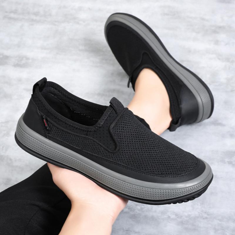 Men's Mesh Breathable Shoes Comfy Non Slip Casual Walking Shoes for Men's Outdoor Shoes