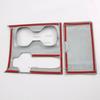 For Lexus RX 350h 450h 500h  2024 ABS Carbon Car Center Gear Shift Panel Water Cup Cover Trim Stickers Auto Accessories