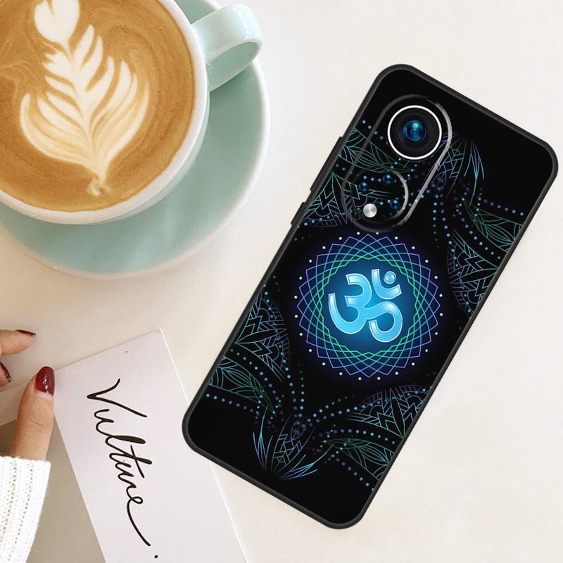 

Aum Om Namaste Symbol Zen Yoga For Honor Magic 8 Pro 7 6 5 Lite Case For Honor 400 200 50 70 90 X8c X9a X9b X9c X9d Win RT Honor Magic5 Lite