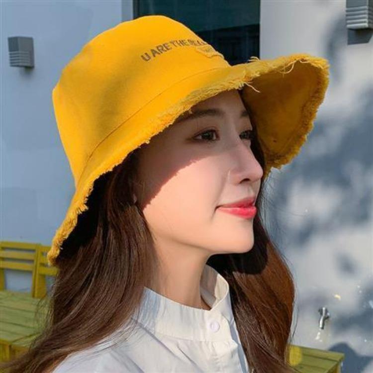 Retro Denim Fisherman Hat for Men and Women Summer Vintage Versatile Sun Hat Sun Protection Hat