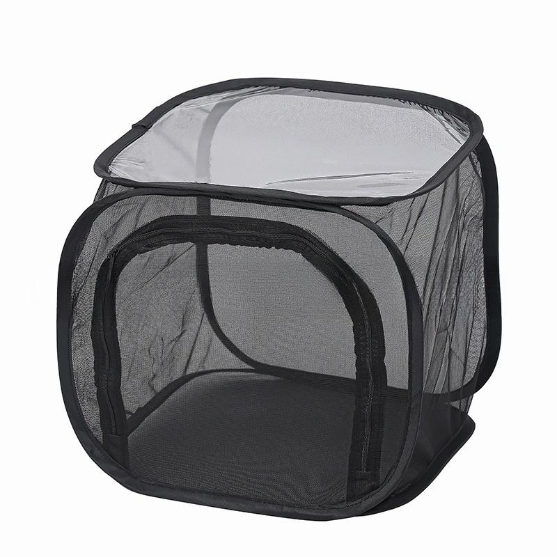 Outdoor Folding Insect Breeding Cage Butterfly Cage Hatchable Mesh Breathable Light Transmitting Insect Observation Box Cage