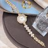 Small Pearl Diamond Chain Bracelet Exquisite Ladies Watch Digital Fritillary Dial Quartz Watch