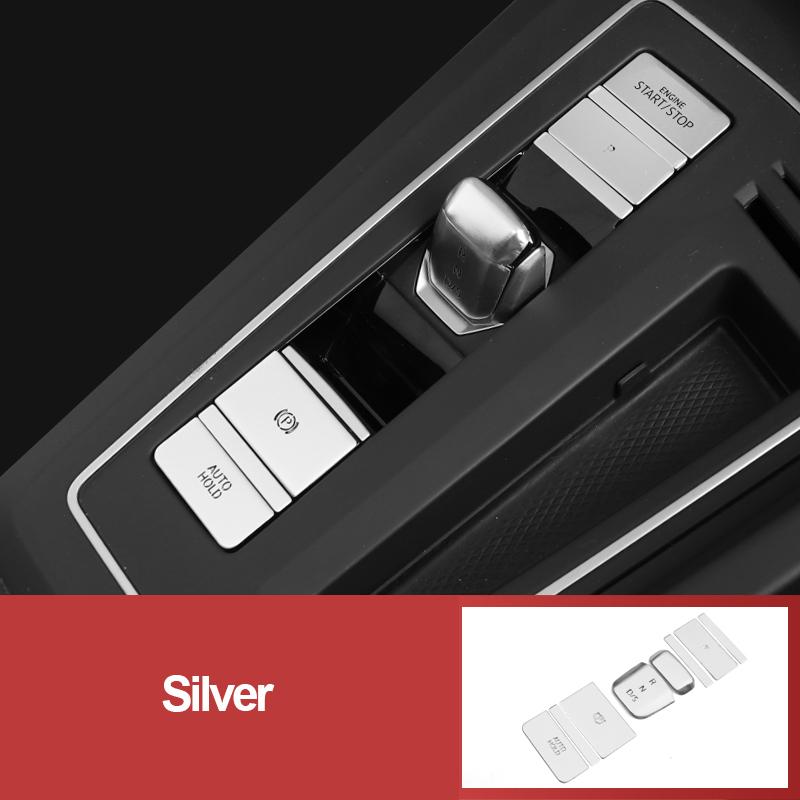 Pentru VW Golf 8 MK8 Rline R GTI 2022 Buton schimbător de viteze pentru interiorul mașinii Frână de mână Buton de menținere automată Buton P comutator Trim bandă autocolant