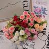 1BUNCH/10 Head Romantic Artificial Roses, Fragrant Concubine Bouquet Wedding DIY Party Home Decoration