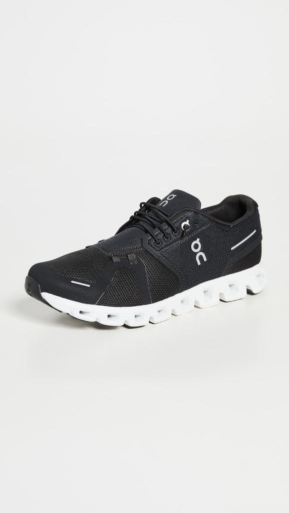 On Cloud 5 Running Size D Men's Shoes, Black/White, 27.0 Cm,