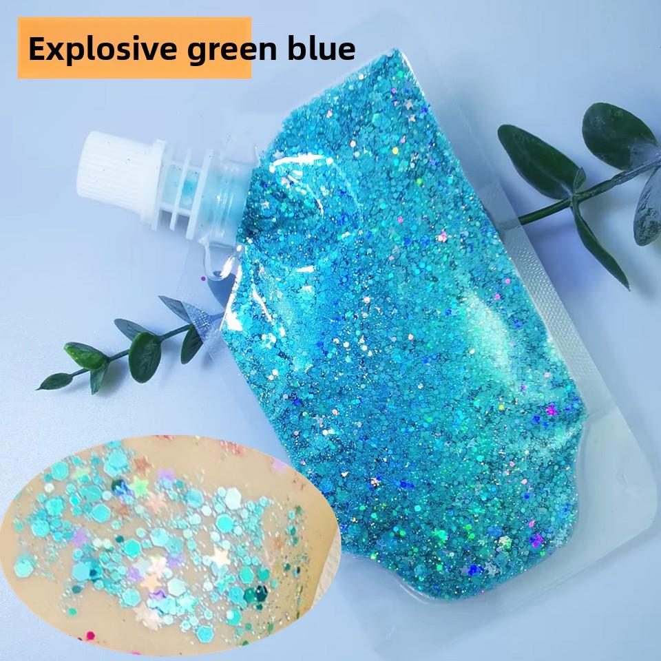 Gel Sequins Pearlescent Eye Makeup Stage Makeup Gel Sequins Photo Hair Makeup Glitter