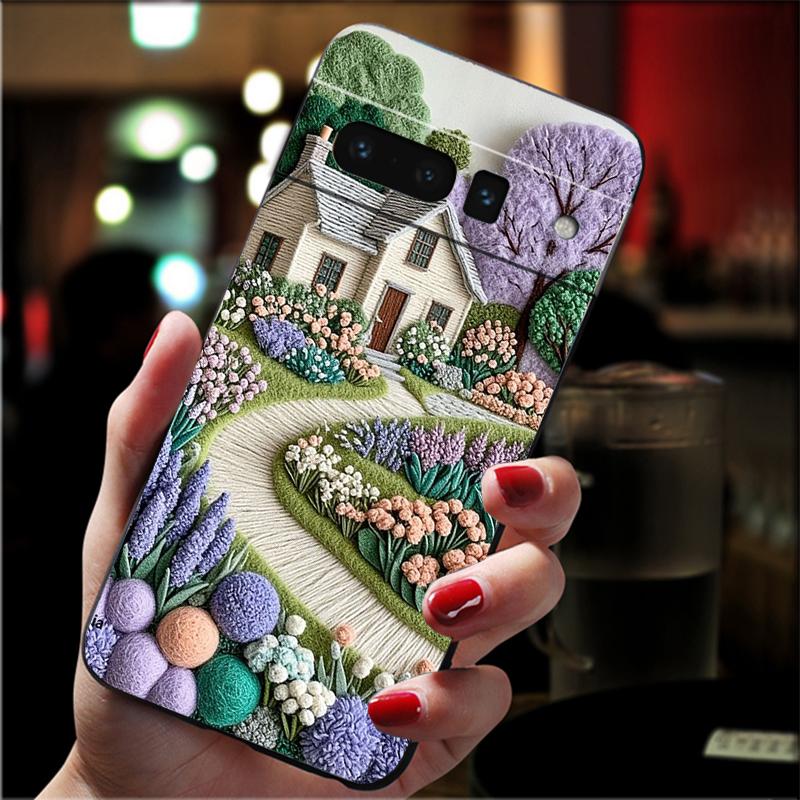 

Phone Case For Google Pixel 10 9 Pro XL 9A 8 7 6 Pro Pixel 8A 7A 6A Pixel 8 7 6 5 France Art Tree Sceneary Case Google Pixel 6
