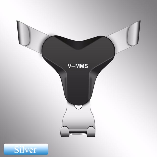Gravity Car Holder Auto Air Vent Mount Clip Bracket Cell Holder No Magnetic Gps Mobile Phone Stand for iPhone Xiaomi Samsung