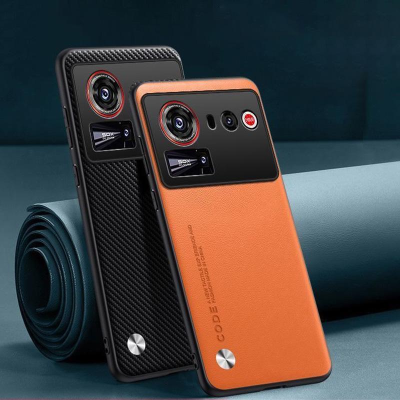 PU Leather Case For ZTE Nubia Z80 Ultra Back Cover Silicone Full Camera Protection Phone Case For Nubia Z 80 Ultra Coque