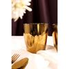Ensemble de 4 Verres en Acier, Or PVD, Verre à Boire 100% Alimentaire, Verre à Eau Lavable au Lave-Vaisselle, Non Toxique, Gobelet Anti-Ternissement