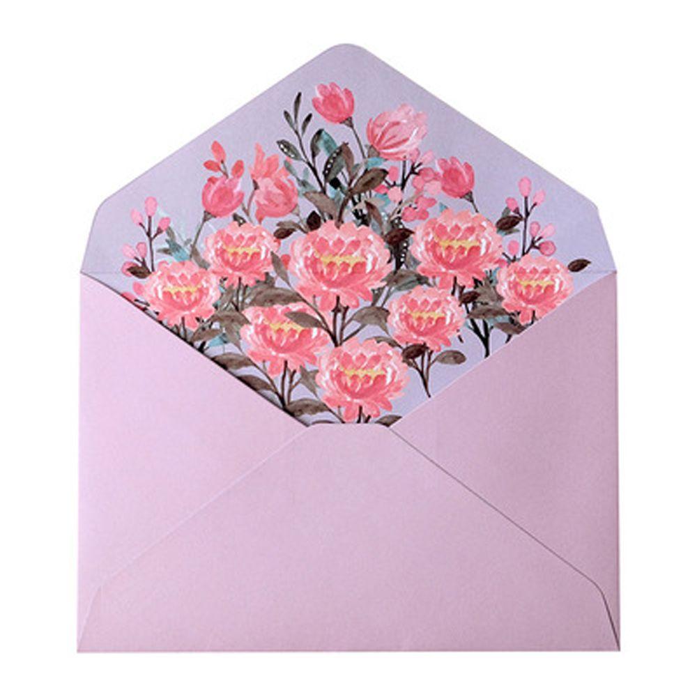 Wedding Birthday Party Gift Letter Pad Letter Paper Writing Paper Greeting Card Flowers Envelope