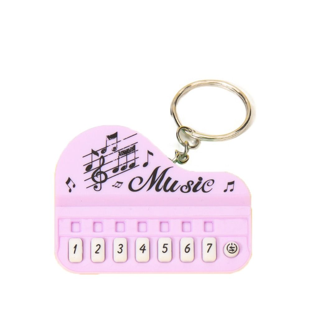 Рабочий палец пианино интерактивный брелок ABS сумка подвесной светильник электронный орган кулон дети