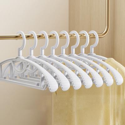 Domácí Věšák na Oblečení Proti Rohům na Ramenou Protiskluzový Věšák na Oblečení Bezešvý Větruodolný Úložný Široká Ramena Podpora Oblečení