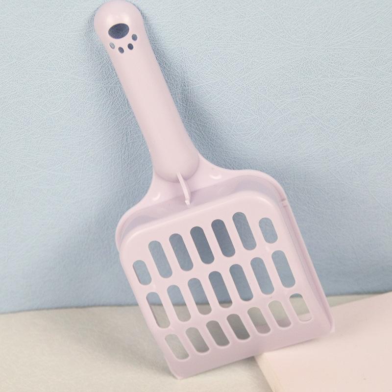 Cat Litter Shovel Lightweight Candy Colored Hollowed Out Mesh Cat Litter Shovel Pet Clean Supply Toilet Bowl Cat Litter Shovel