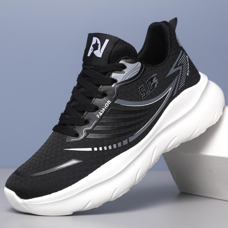 2 years new double net couple light running shoes sports casual outdoor running shoes four seasons shoes 36 all-season shoes