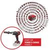 Einhell professional perceuse visseuse à percussion sans fil tp-cd 18/120 li-i bl solo pxc (18v) livré sans batterie ni chargeur
