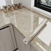 Eco-Friendly Kitchen Anti-Oil Stickers: Self-Adhesive, Waterproof, Heat-Resistant Tile and Stove Top Renovation Wallpaper.