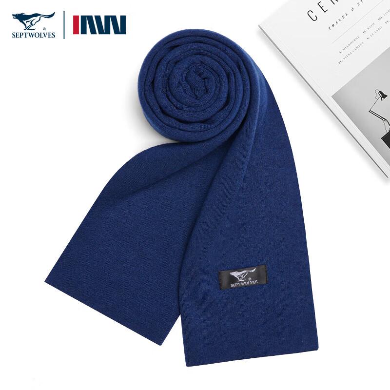 

Мужской зимний теплый шарф Septwolves