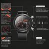 MEGIR Men Watches Luxury Sport Chronograph Waterproof Date Fashion Quartz Wristwatch Big Dial Silicone Strap Clock Relogio Masculino 2002