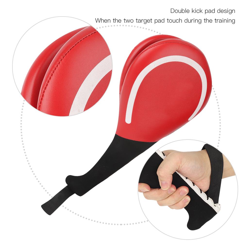 1PCS PU Taekwondo Boxing Boxing Foot Target Pad for Punching Training Sports Equipment