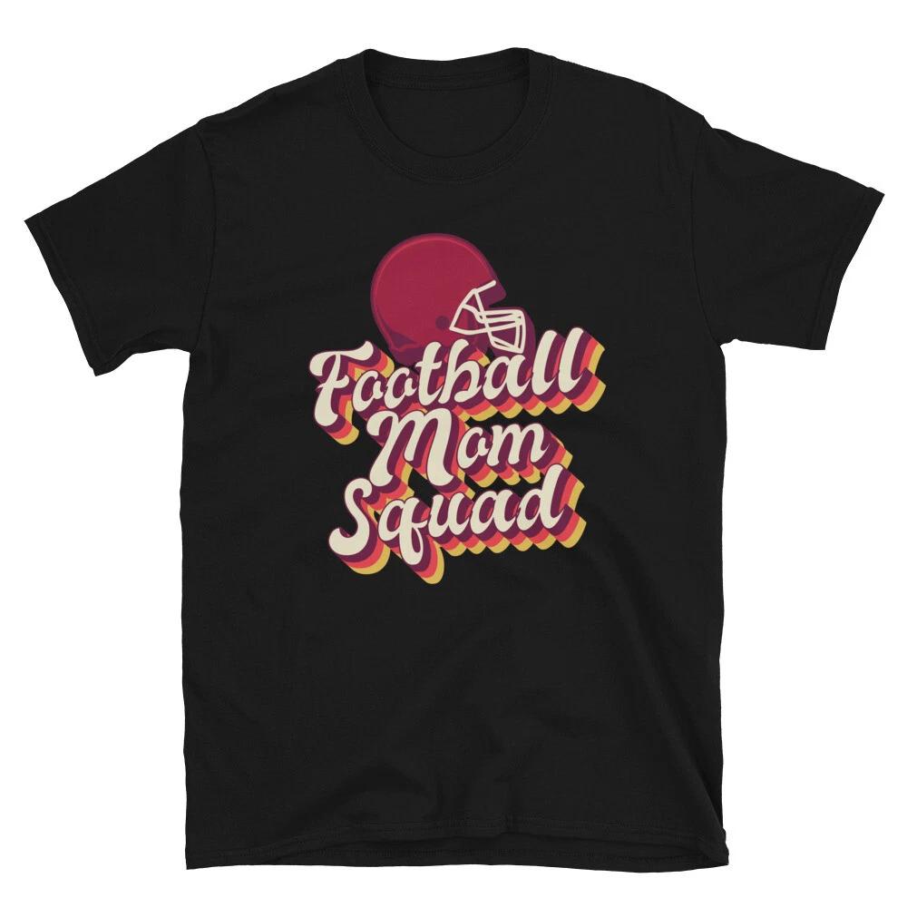 Football Mom Squad Group Matching Outfit T-Shirt L