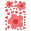Colorful Flower Wall Sticker for Car Glass Baby Room Wall Decals Living Room Children Home Decor Bedroom Decoration 1Pcs Cartoon