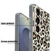 Magnetic For Magsafe Case For Samsung Galaxy S26 Ultra S25 Edge S24 Plus S23 FE S22 A54 A55 A56 5G Yellow Leopard Print Matte Cover