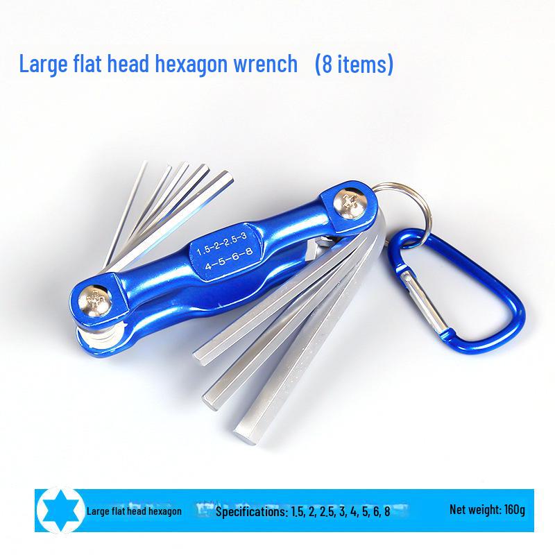 

Набор складных шестигранных гаечных ключей с плоской головкой