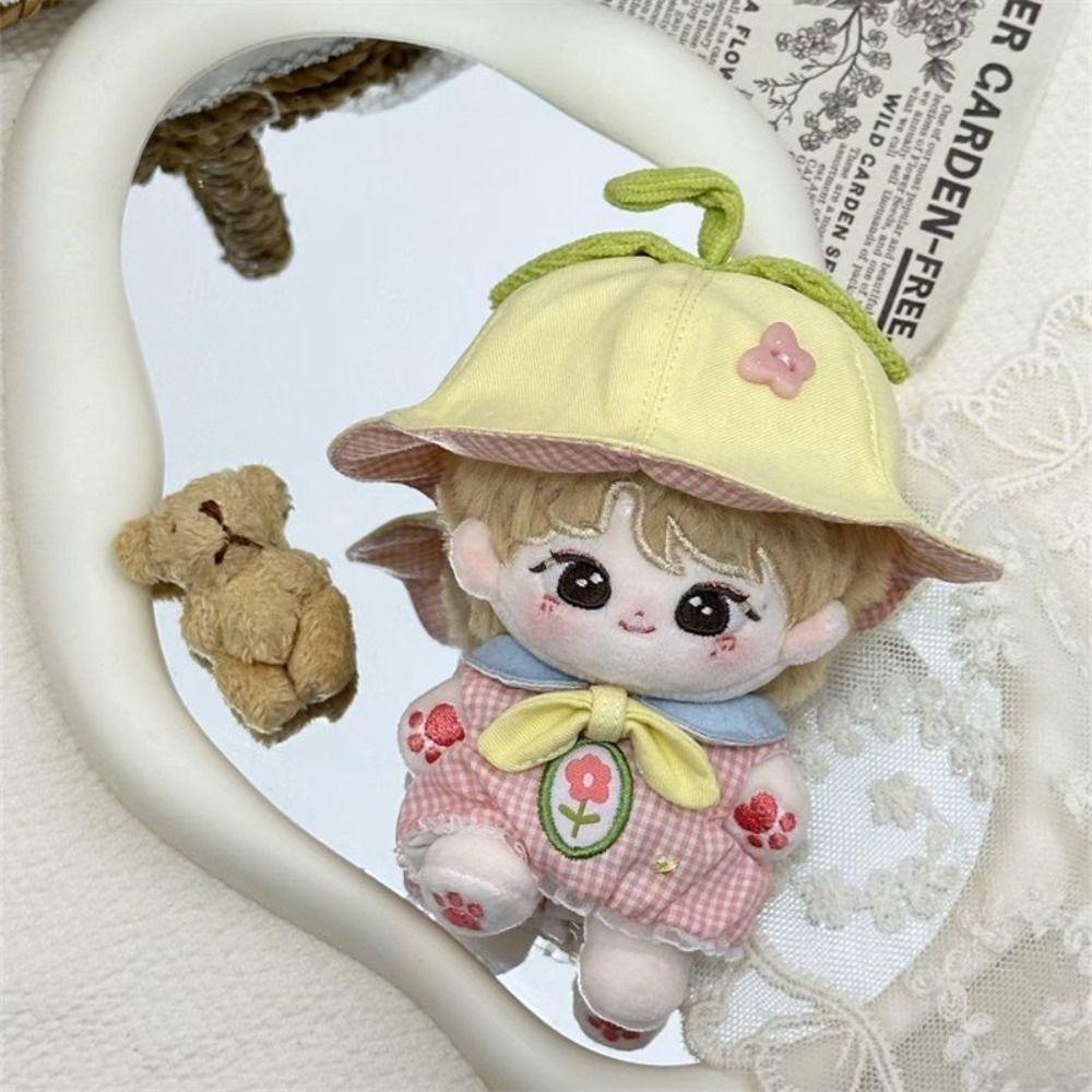 Soft Cotton Plush Doll Outfit Cartoon Design Mini Doll Clothes Cotton Doll Rompers  Doll Dressing