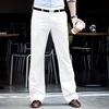 Men's Flared Formal Pants Bell Bottom Pant Dance White Suit Pants Suit Pants for Men Size 28-37