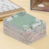 30 Sheets Inspirational Christian Verse Sticky Notes - Vintage Floral Design, Rectangle, Motivational Quotes, Office Supplies, Daily Use